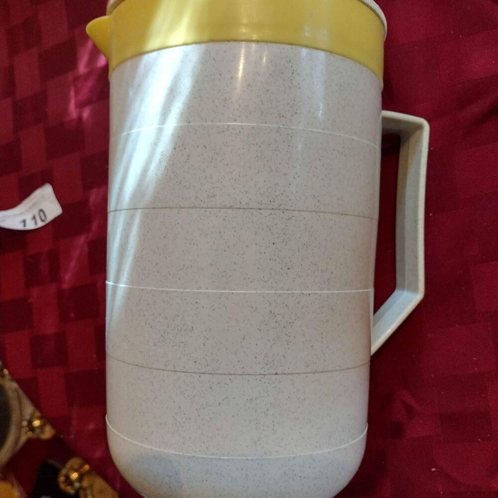 Cornish thermo pitcher by Corning ware